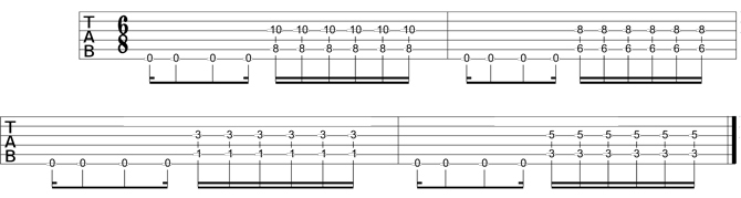 Partition 2 - Tierces mineures