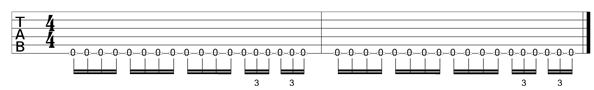 Partition 4 - Mélange de rythmes