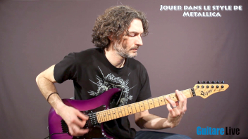 Jouer à la manière de Metallica