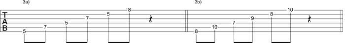 Partition 3 - Des quinte, suite