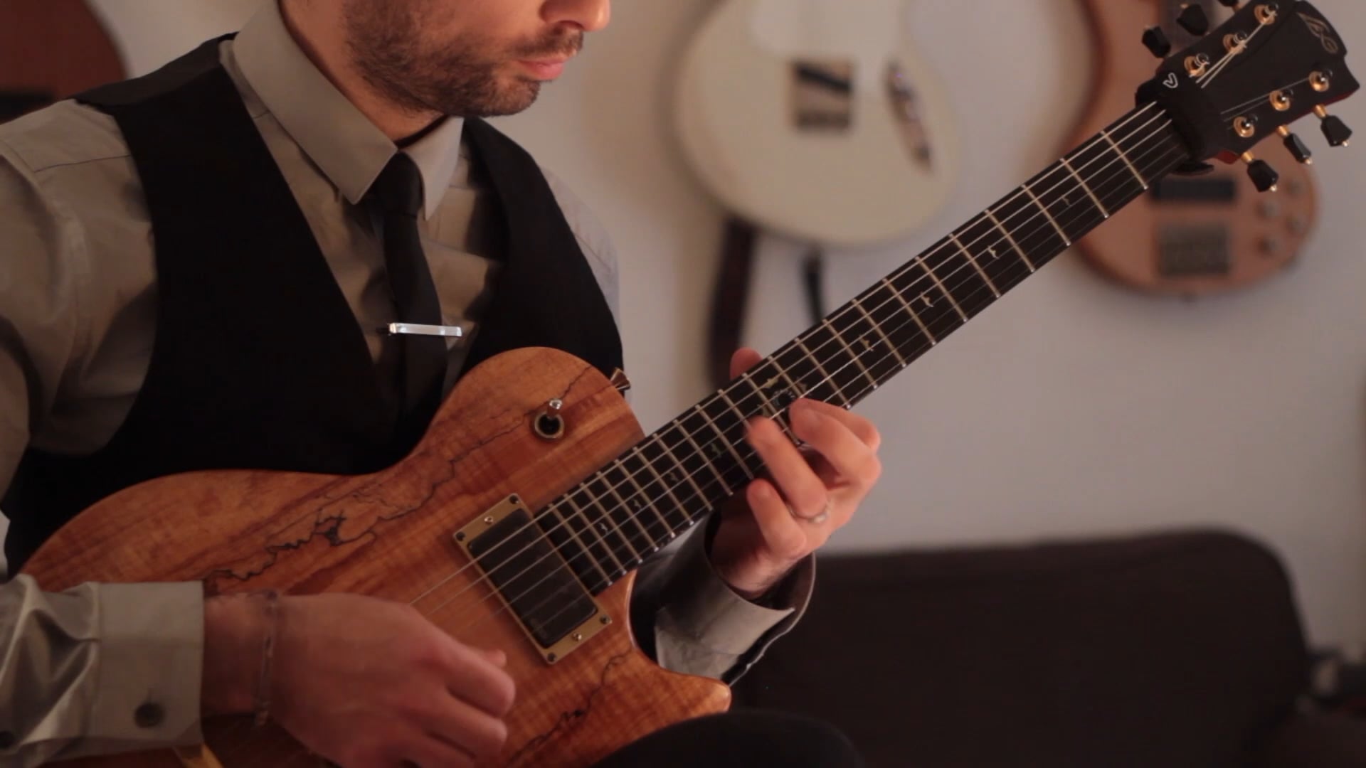 Exercice 2 : gamme de A mineur harmonique