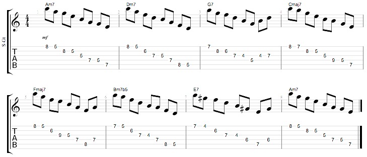 Partition 3 - Arpège - Partie A - Exercice 2