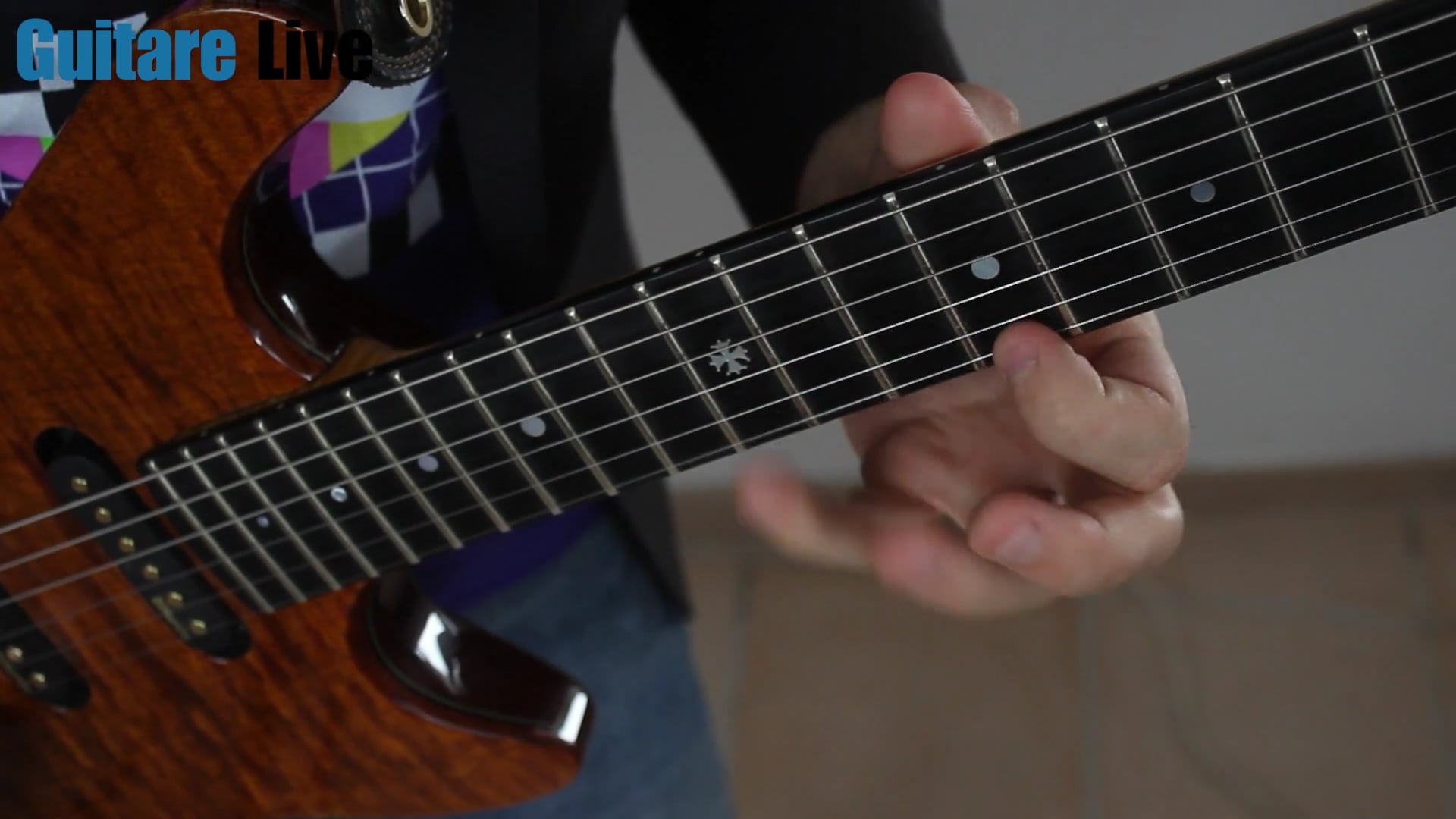Jazz blues lick en B