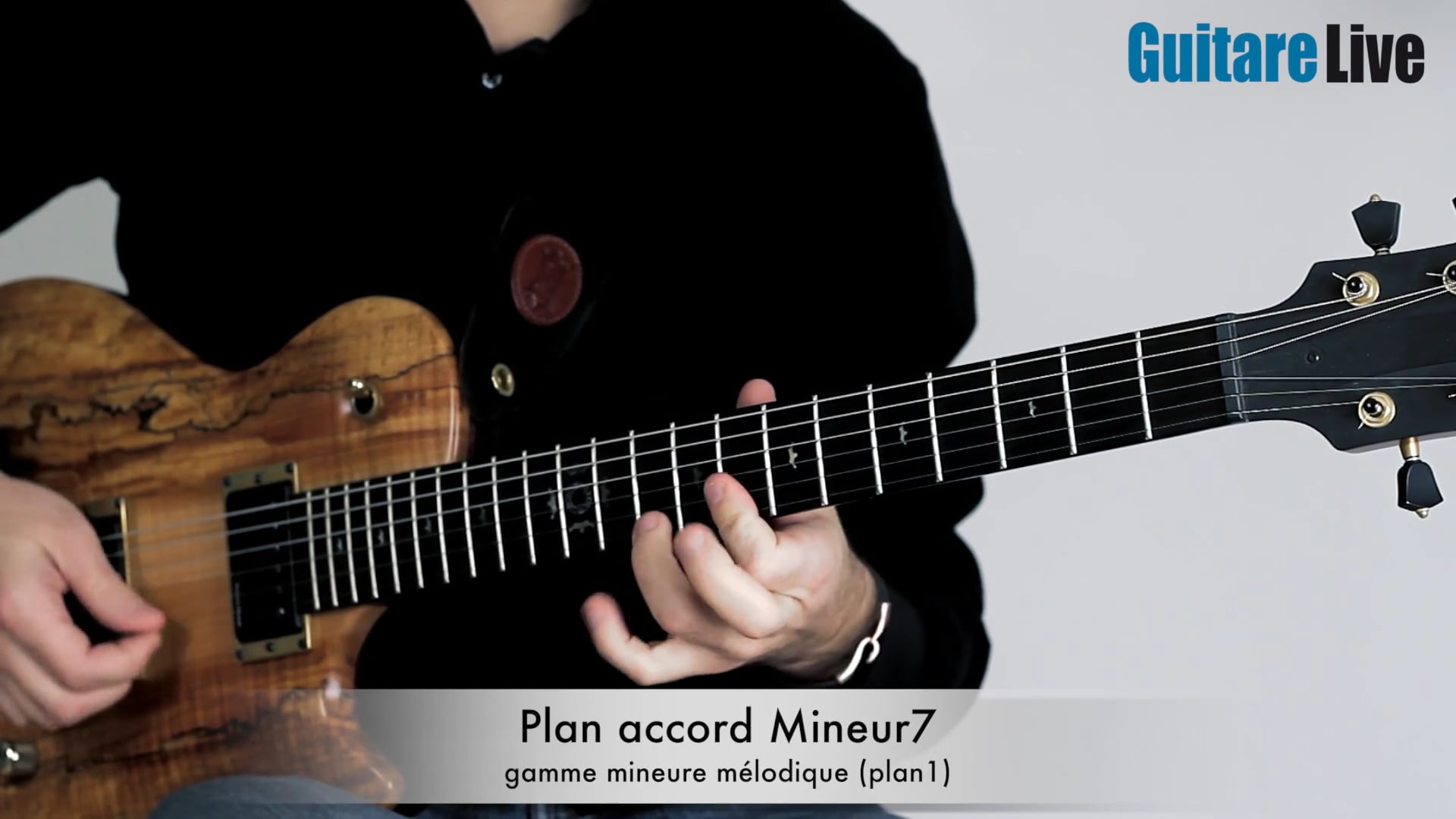 Plan jazzy sur gamme mineure mélodique