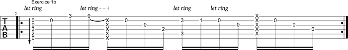 Partition 2 - Exercice 1b