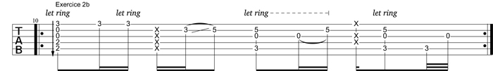 Partition 2 - Exercice 2a et 2b