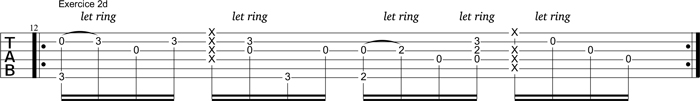 Partition 4 - Exercice 2c et 2d