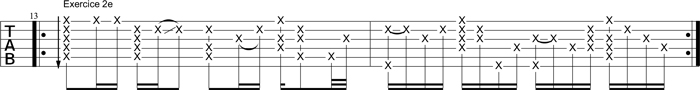 Partition 5 - Exercice 2e et 2f