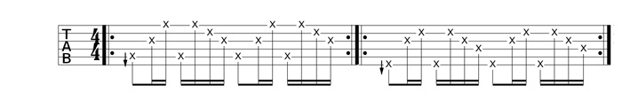 Partition 1 - Préparation du jeu fingerstyle