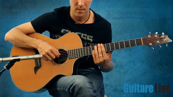 Préparation du jeu fingerstyle