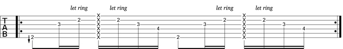 Partition 5 - Exercices 1d et 1e