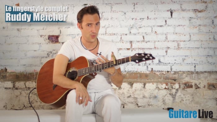 Tapping main gauche et mélodie   percussion main droite