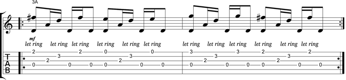 Partition 1 - Pouce fixe et basse alternée