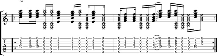 Partition 5 - Exercice 5e