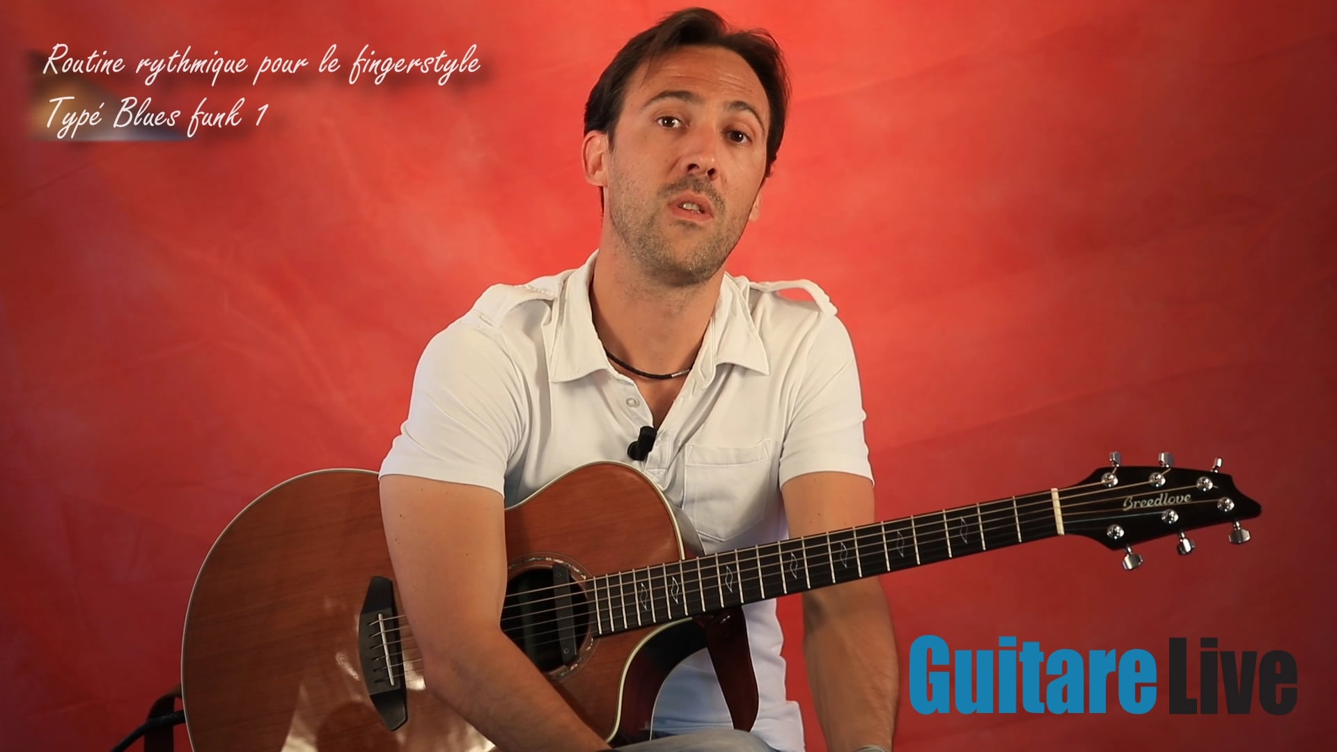 Partie 7 - Rythmique Blue Funk avec jeu aux doigts