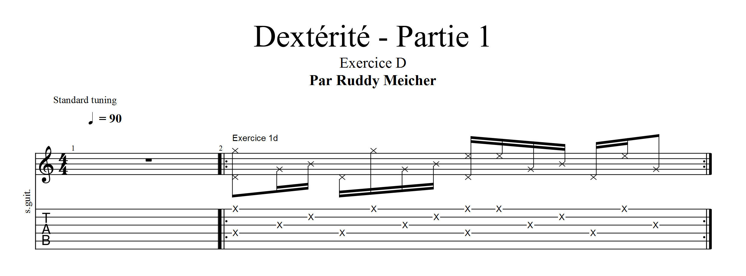 Partition 2 - Exercice D