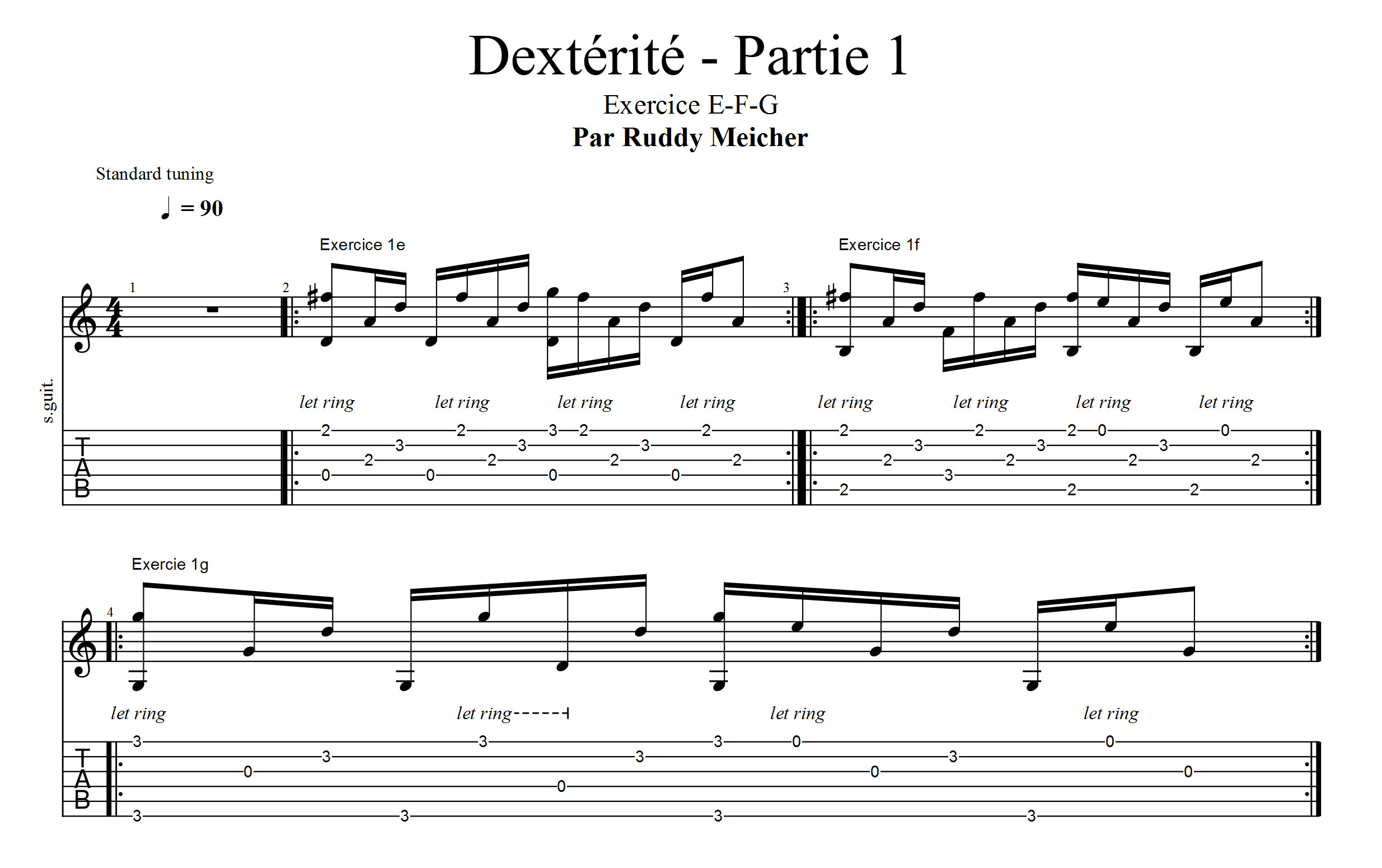 Partition 3 - Exercice E-F-G