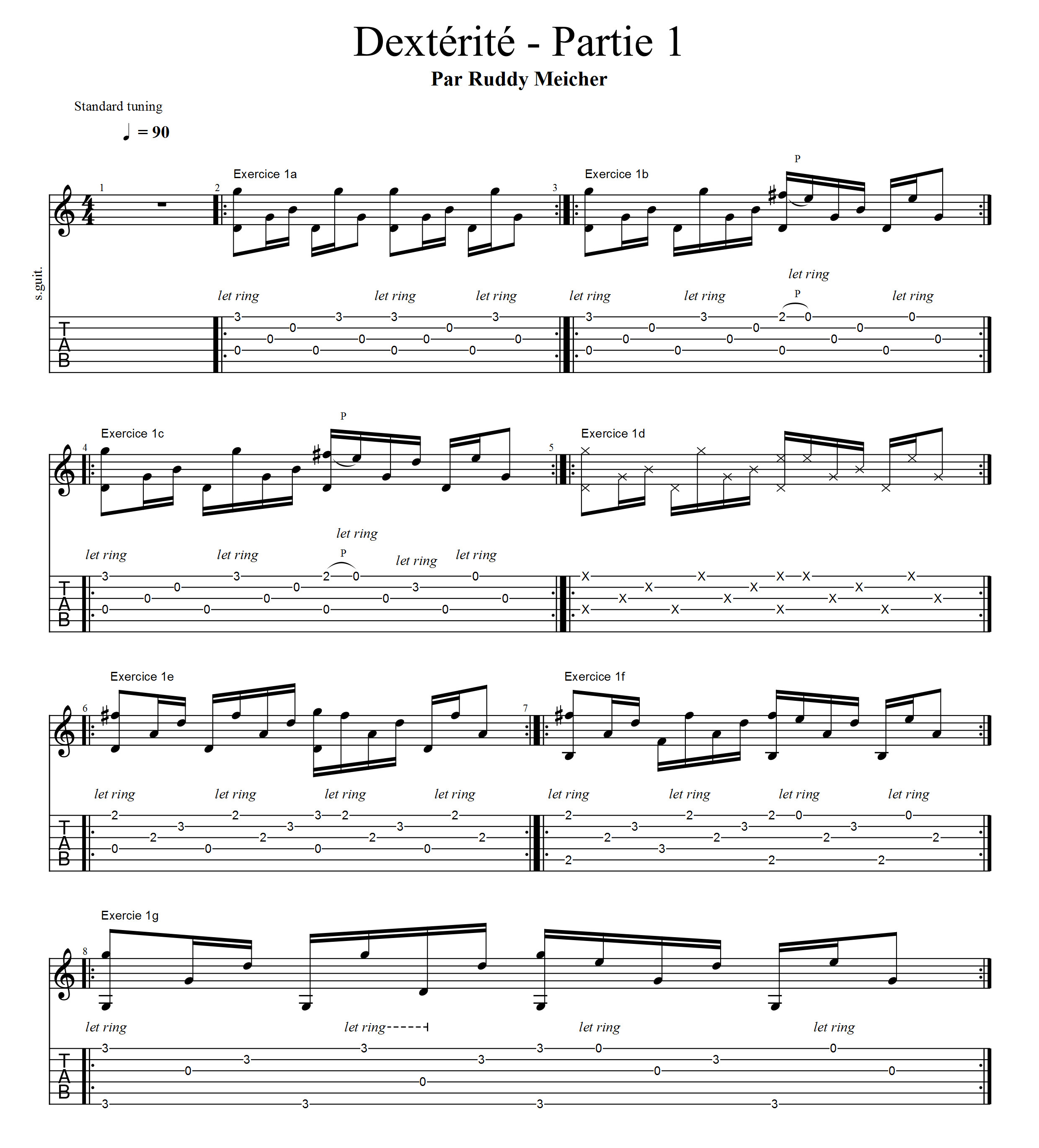 Partition 4 - Récapitualtif