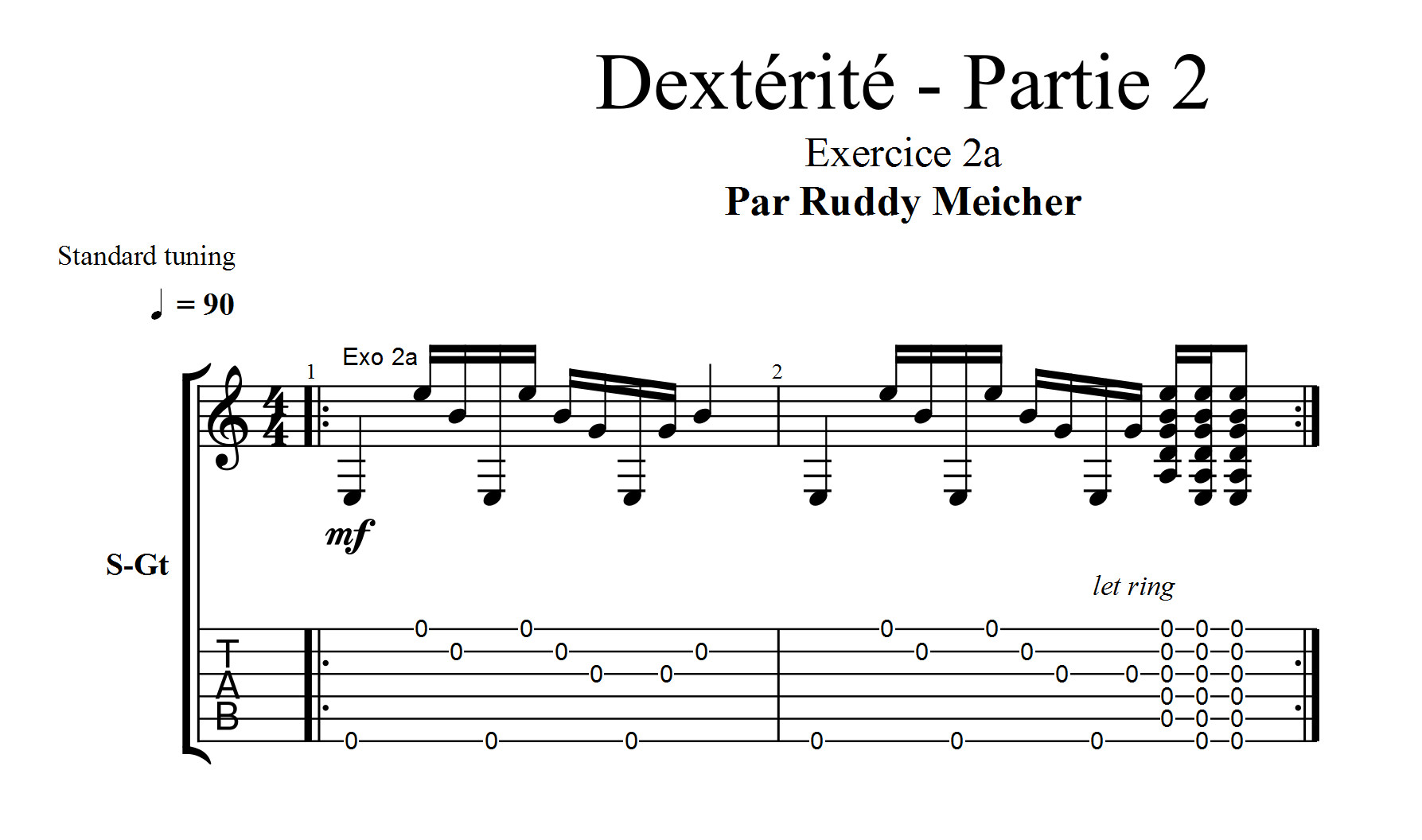 Partition 1 - Exercice 2a