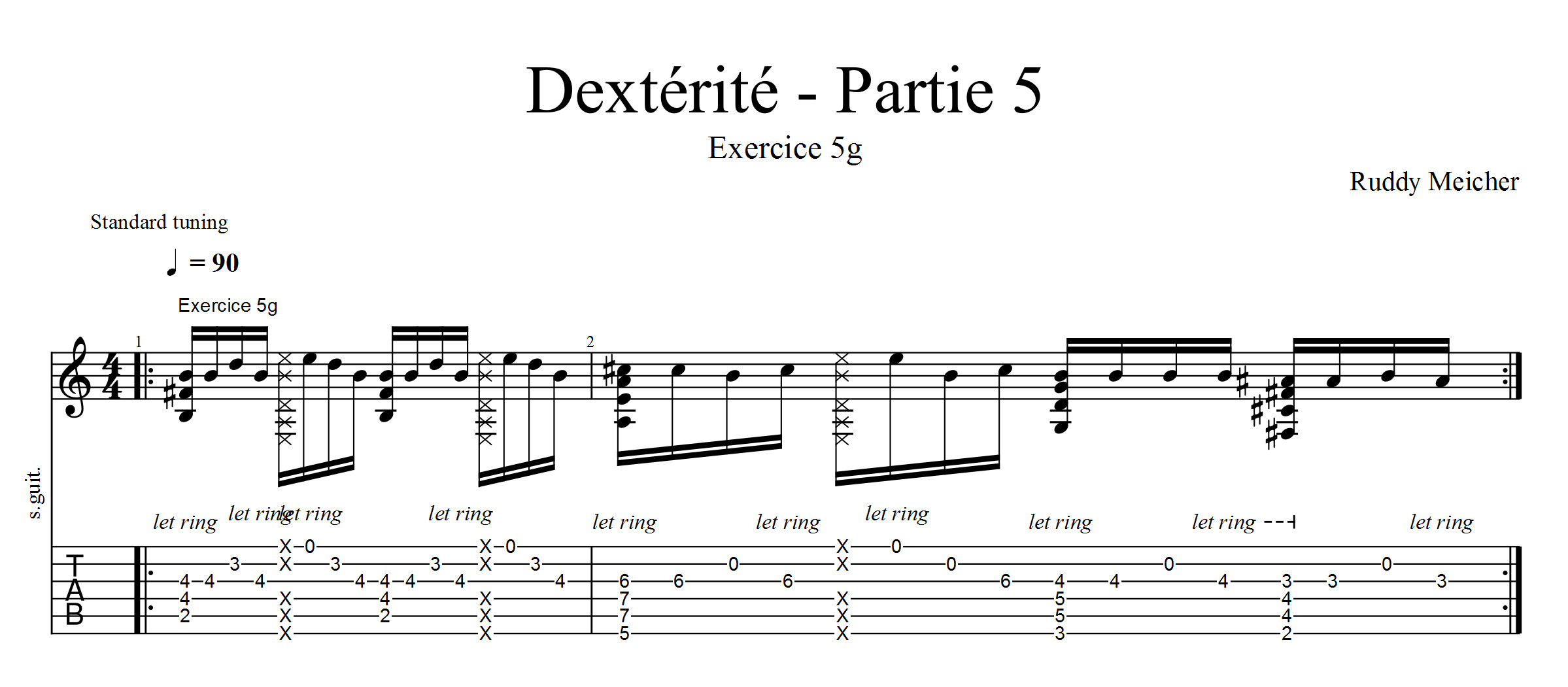 Partition 3 - Partie 3 : exercice 5g