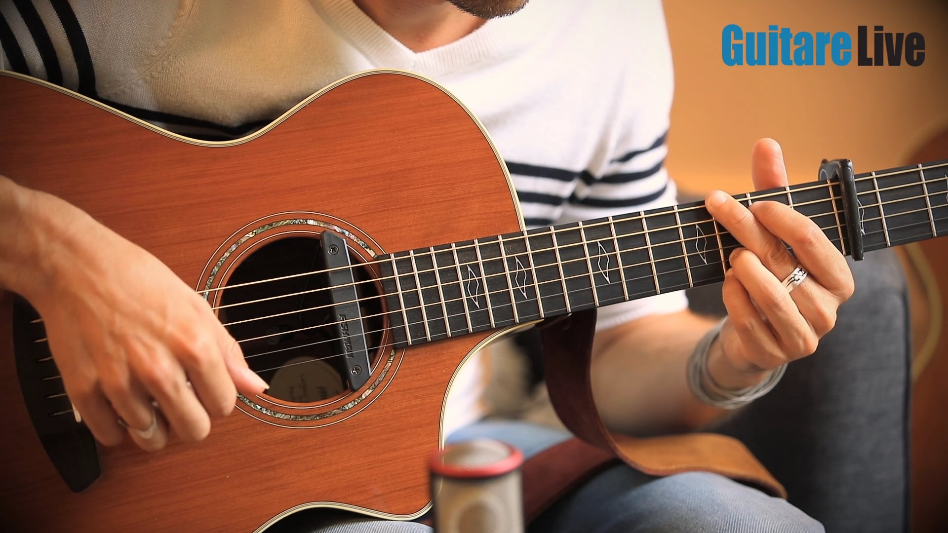 Plan Fingerstyle Accentuation de la corde du MI
