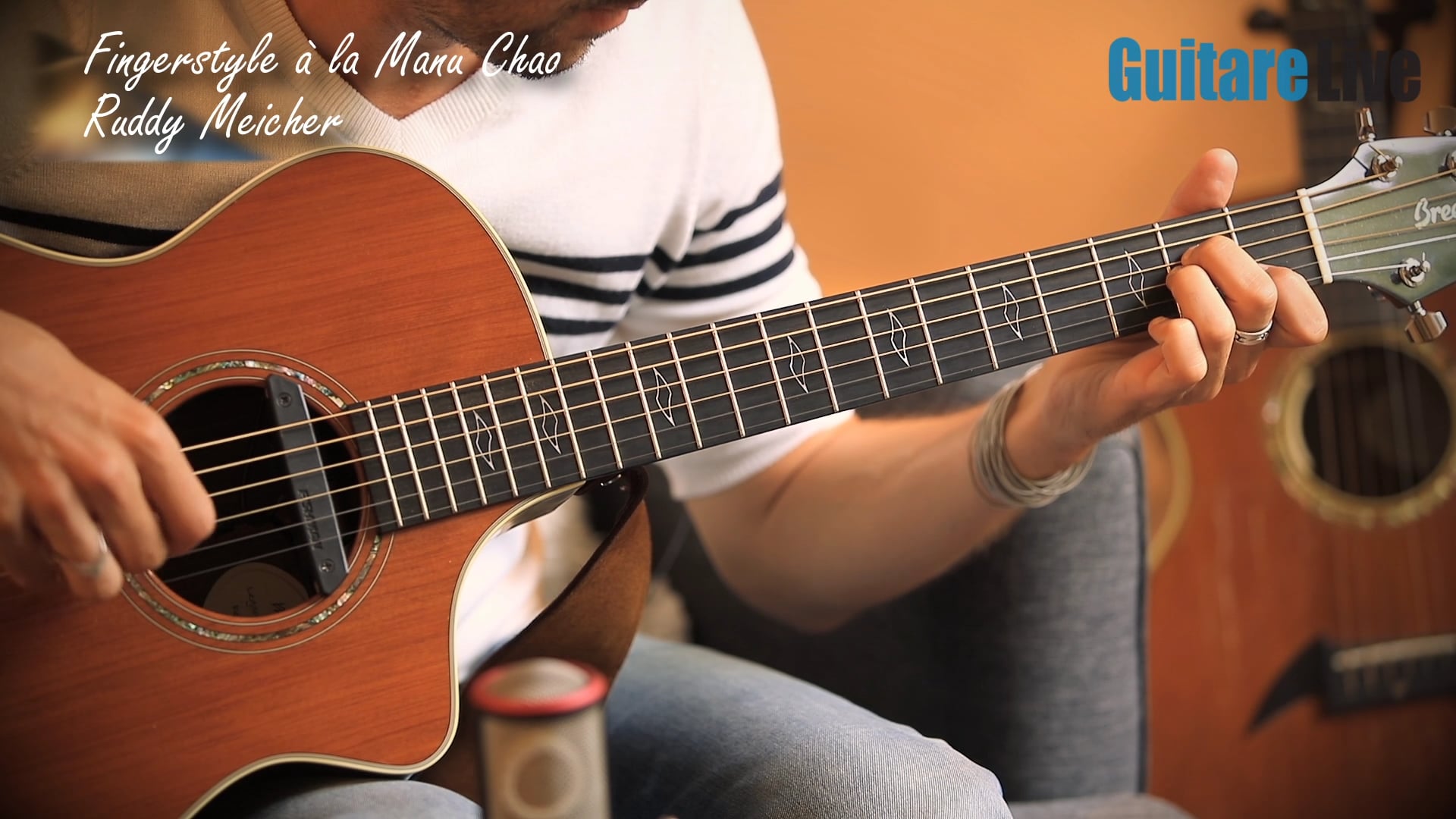 Plan Fingerstyle à la Manu Chao