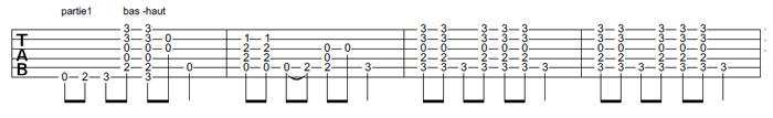 Partition 1 - Partie 1