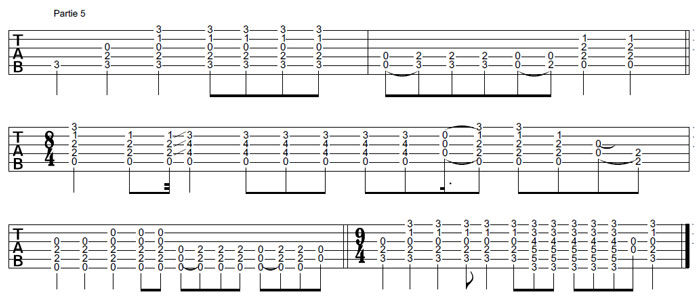 Partition 5 - Partie 5 - Combinaison des techniques
