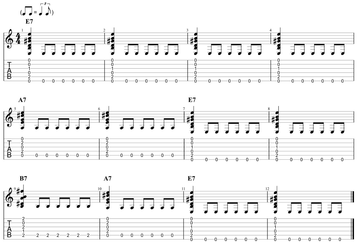 Partition 5 - Initiation au shuffle et ajout de basse