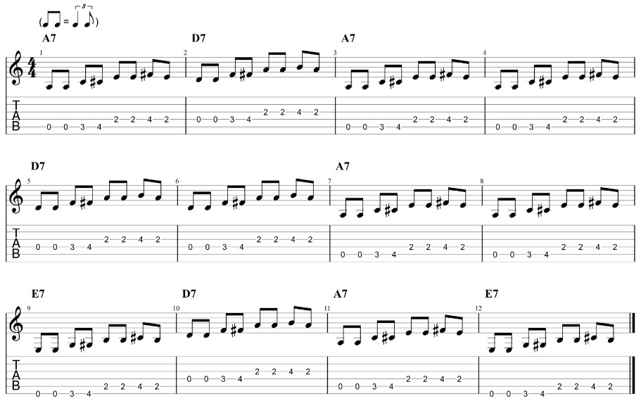 Partition 2 - Boogie-Woogie - Variation 1