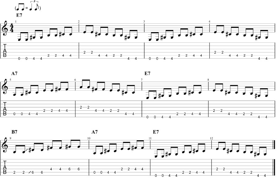 Partition 3 - Boogie-Woogie - Variation 2