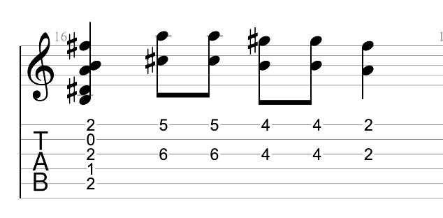 Partition 5 - Accord de B7