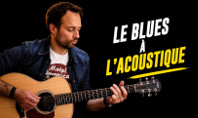 Jouer blues à la guitare acoustique de manière progressive
