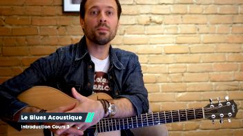 Jouer blues à la guitare acoustique de manière progressive