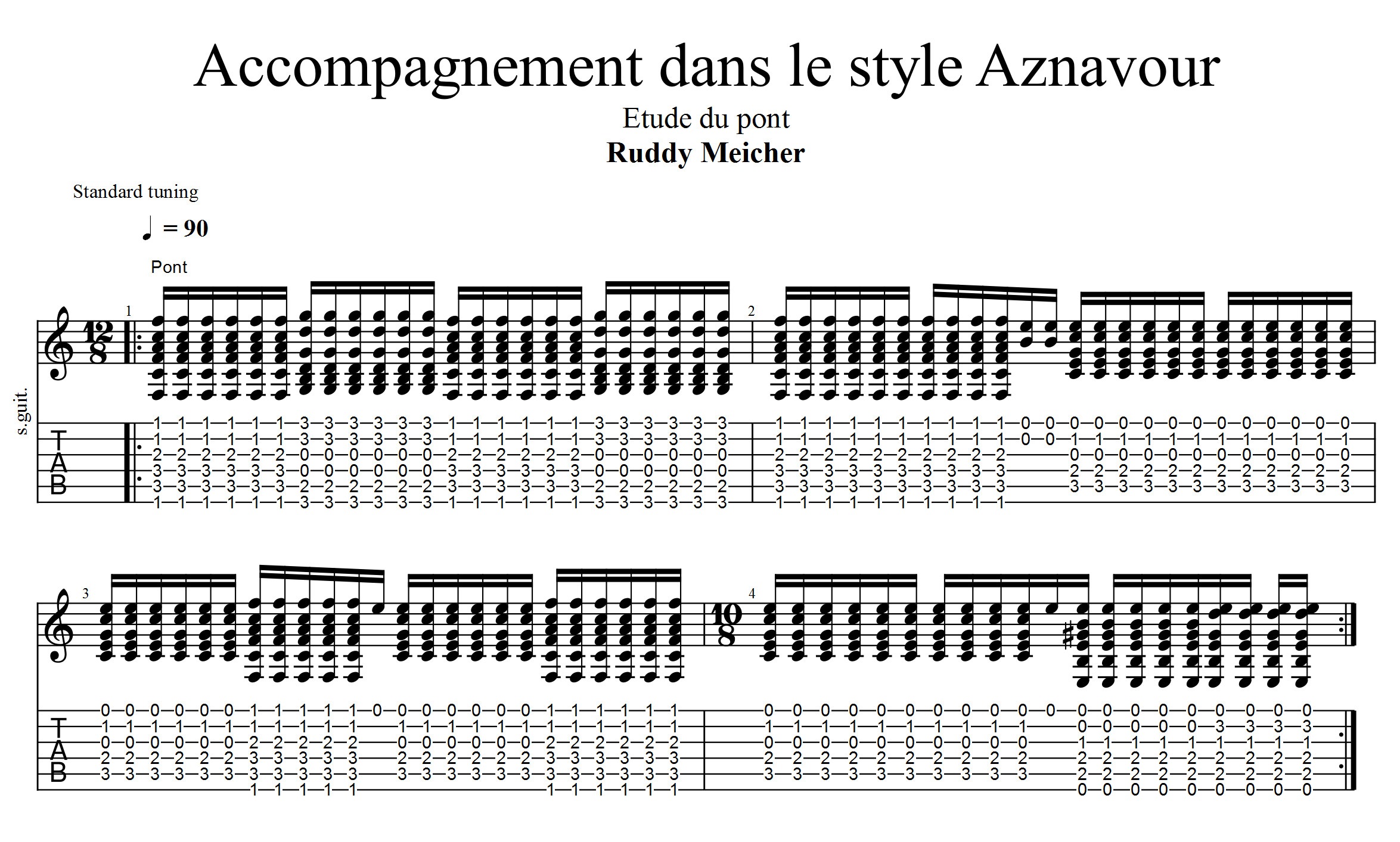 Partition 2 - Partie 2 : le pont