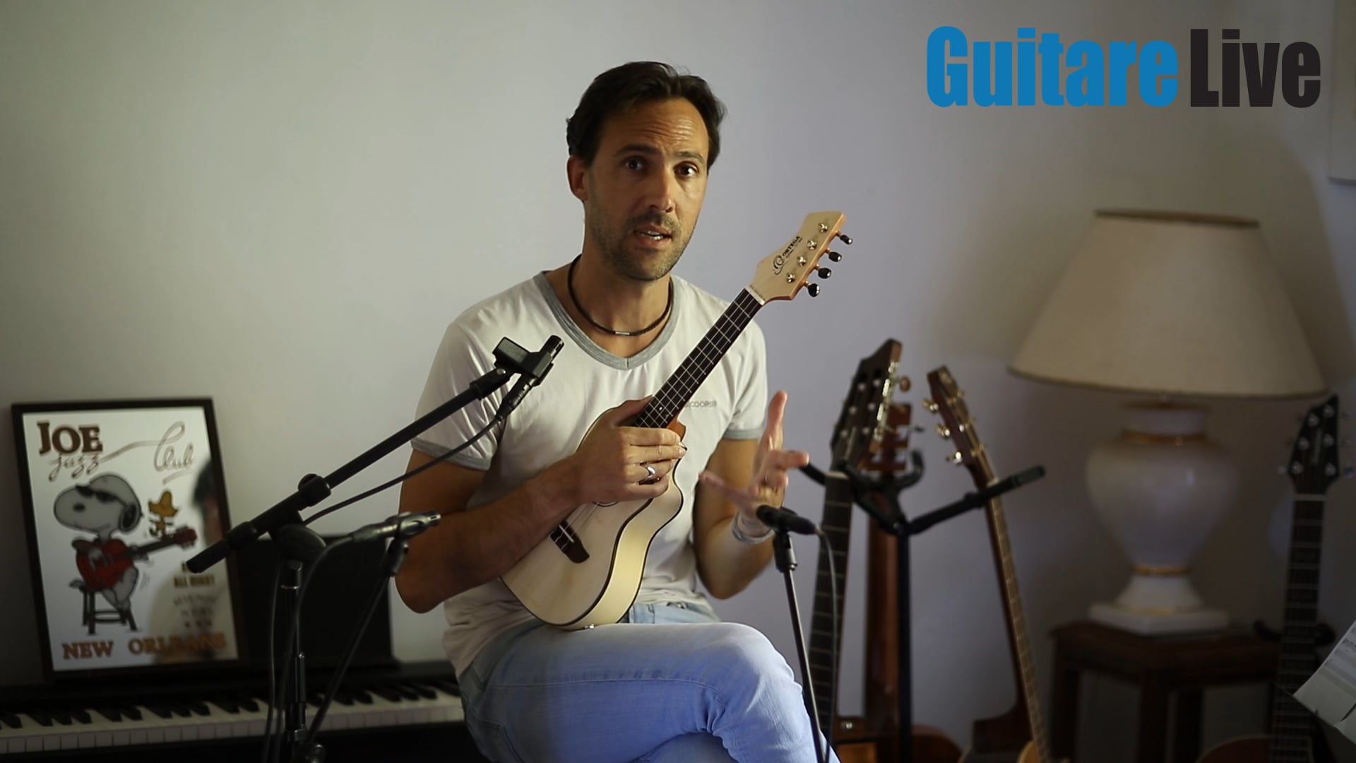 Présentation d'un ukulélé : aspects pratiques