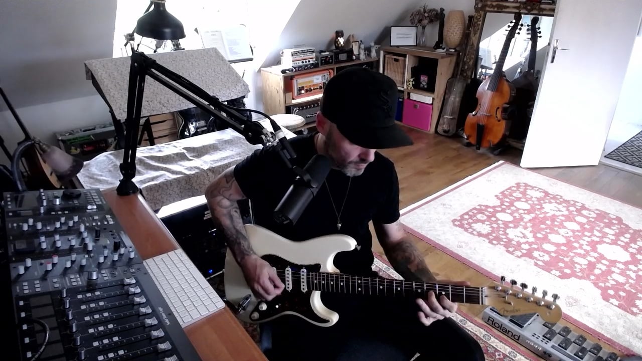 Construction d'un blues en tonalité de mi