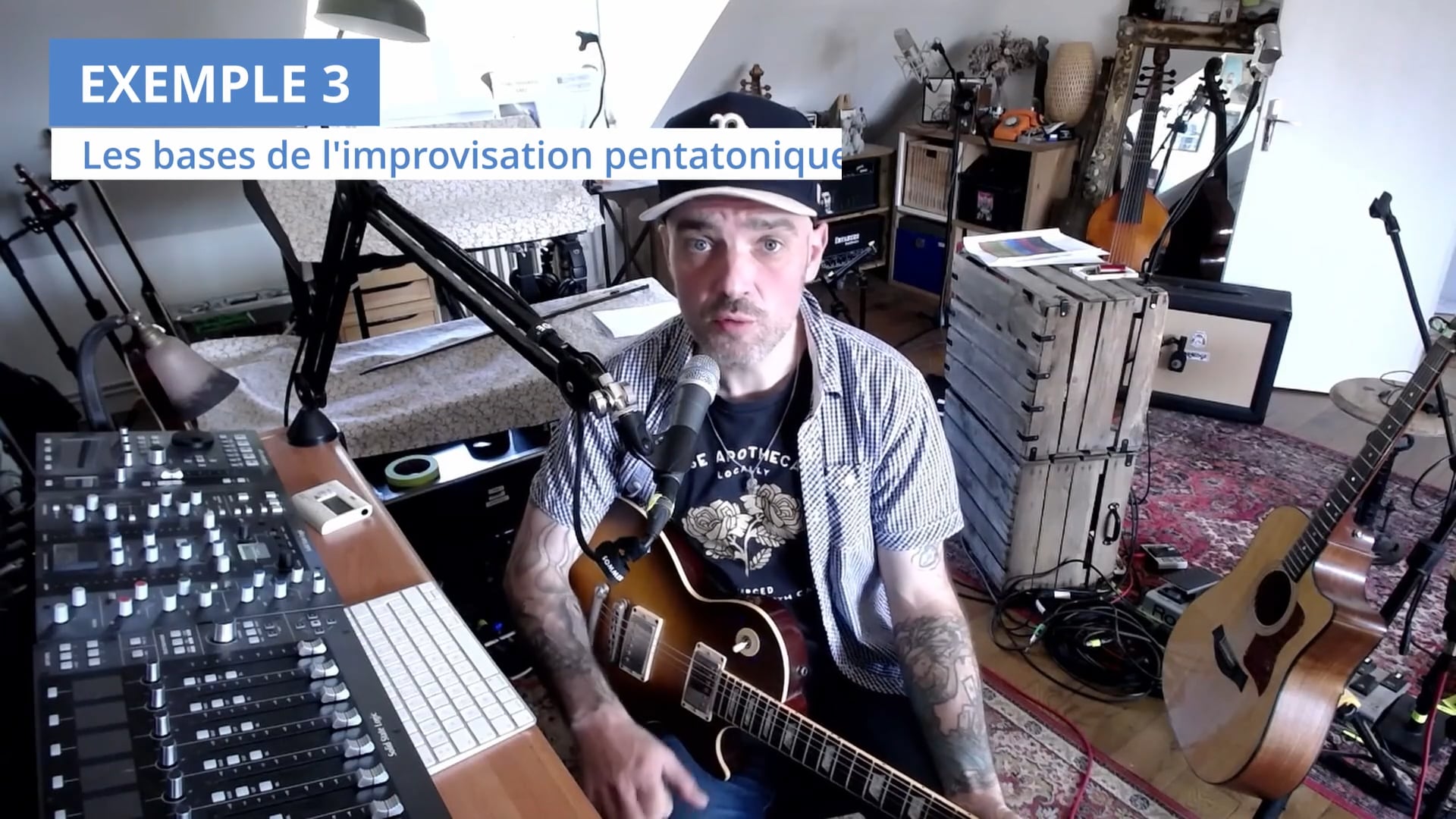 Improvisation en pentatonique en La mineur