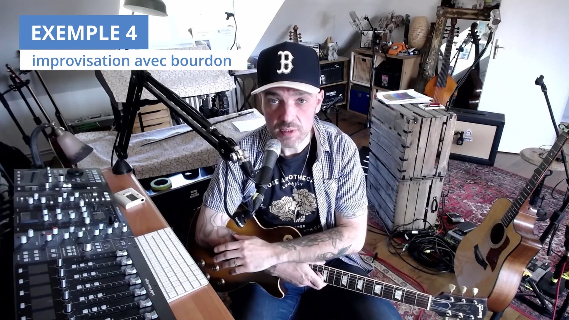 Improvisation avec bourdon