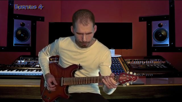 La penta à trois notes par corde