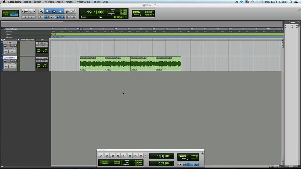 Partie 2 - Editing batterie