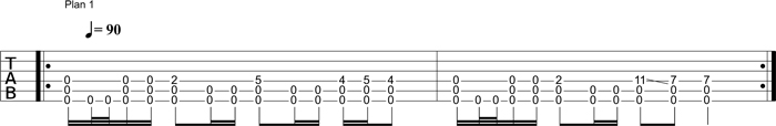Partition 7 - Plans en Drop Do 7 à la Devin Towsend