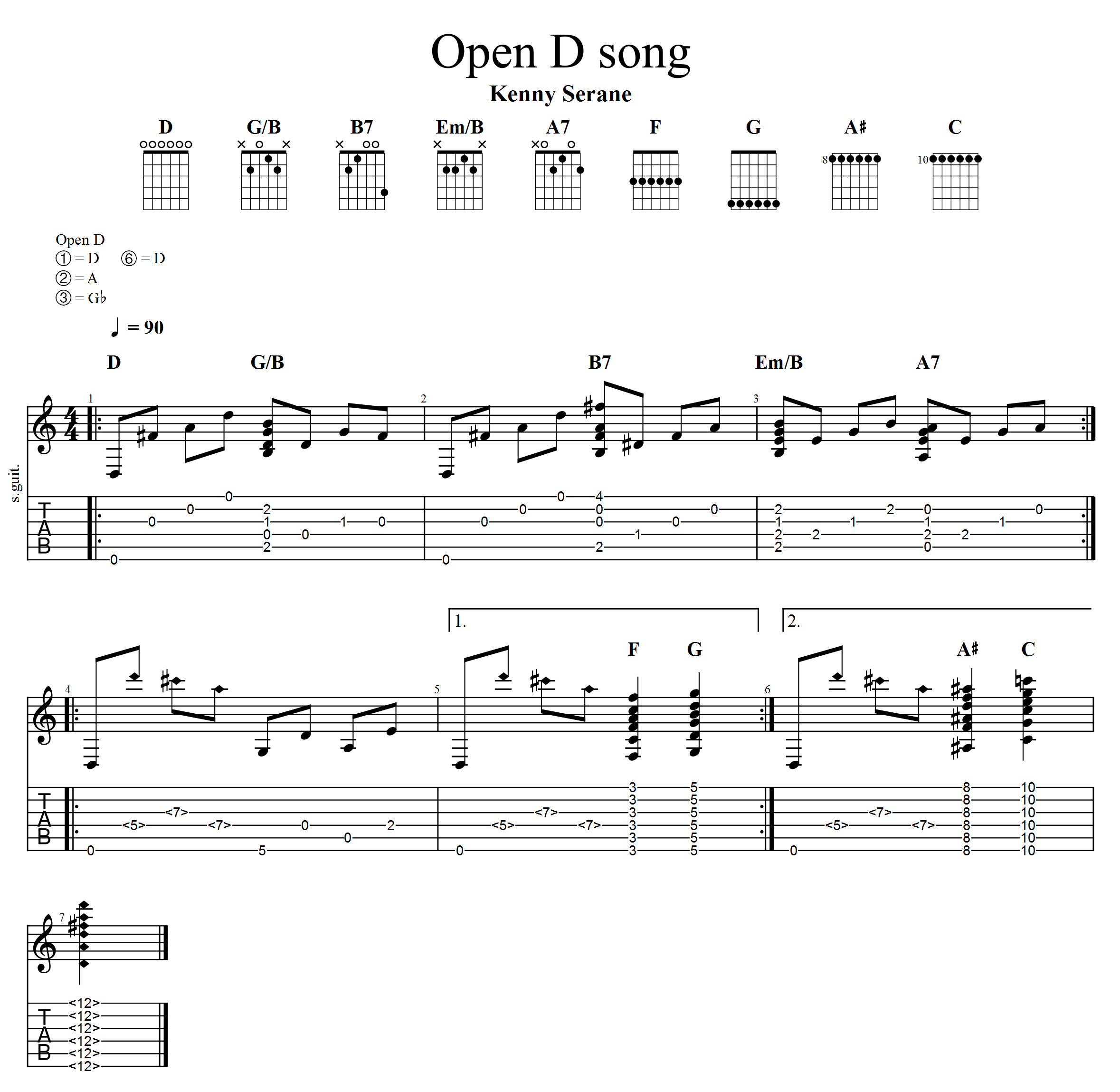 Partition 2 - Open de D - Application