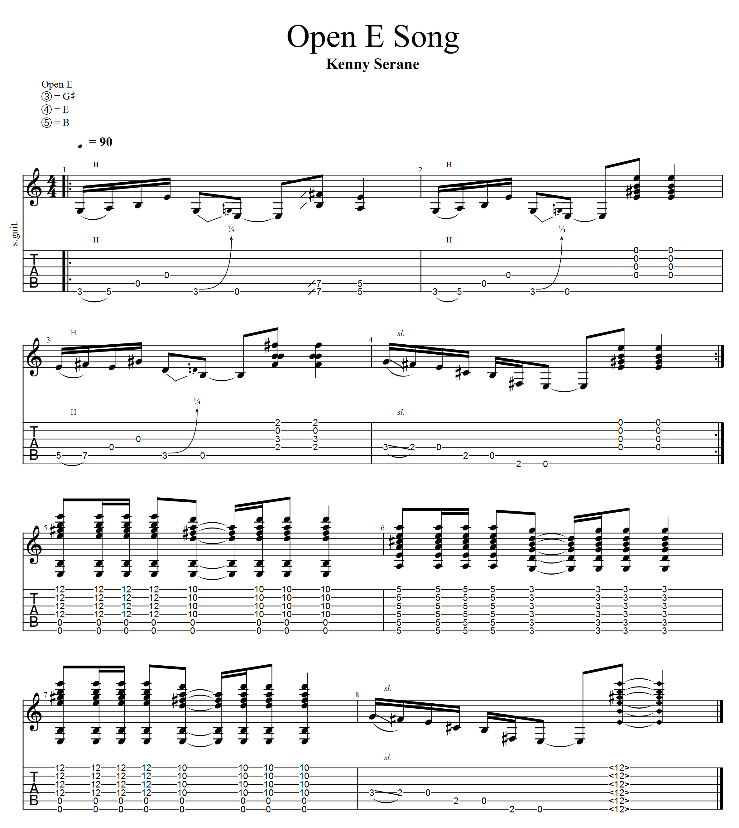 Partition 4 - Open de E - Application