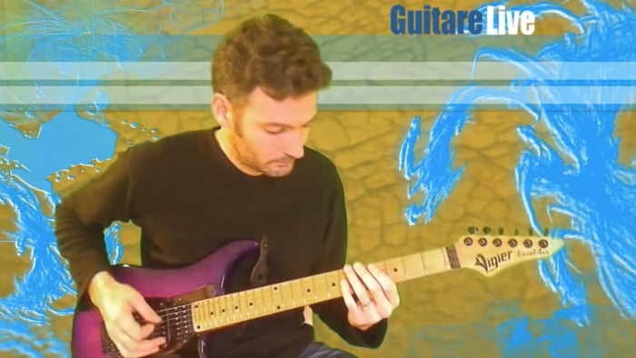 Riff avec chromatisme à la Dimebag Darrell