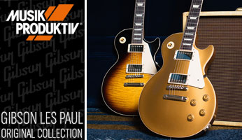 Le catalogue Gibson Les Paul Collection sur Musik Produktiv