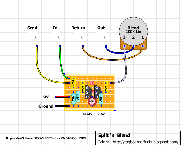 Photos de vos pédales DIY (page 112) - Effets esp wiring diagrams 1 volume 1 tone 