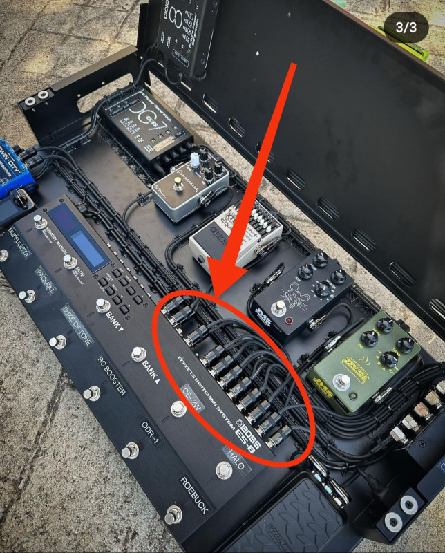 Comment brancher ses effets sur footswitch Moen GEC5 Effet guitare