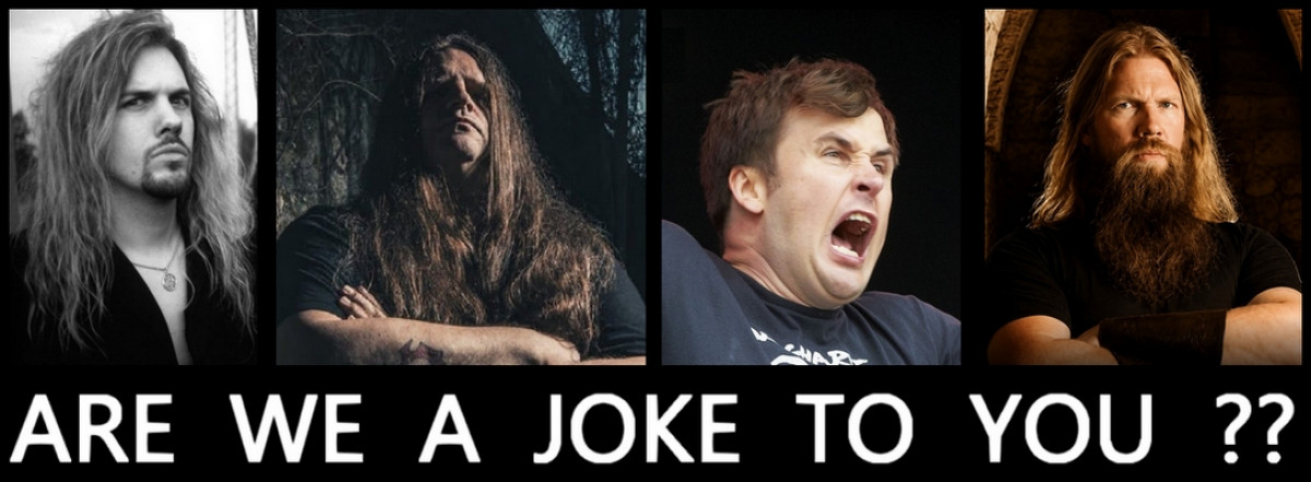 Chanteurs de Morbid Angel, Cannibal Corpse, Napalm Death et Amon Amarth
