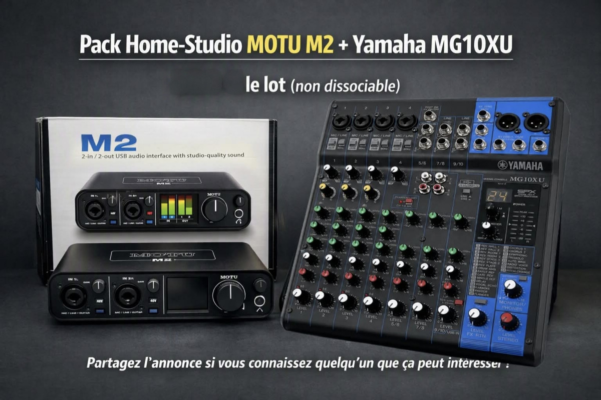 Pack Motu Yamaha